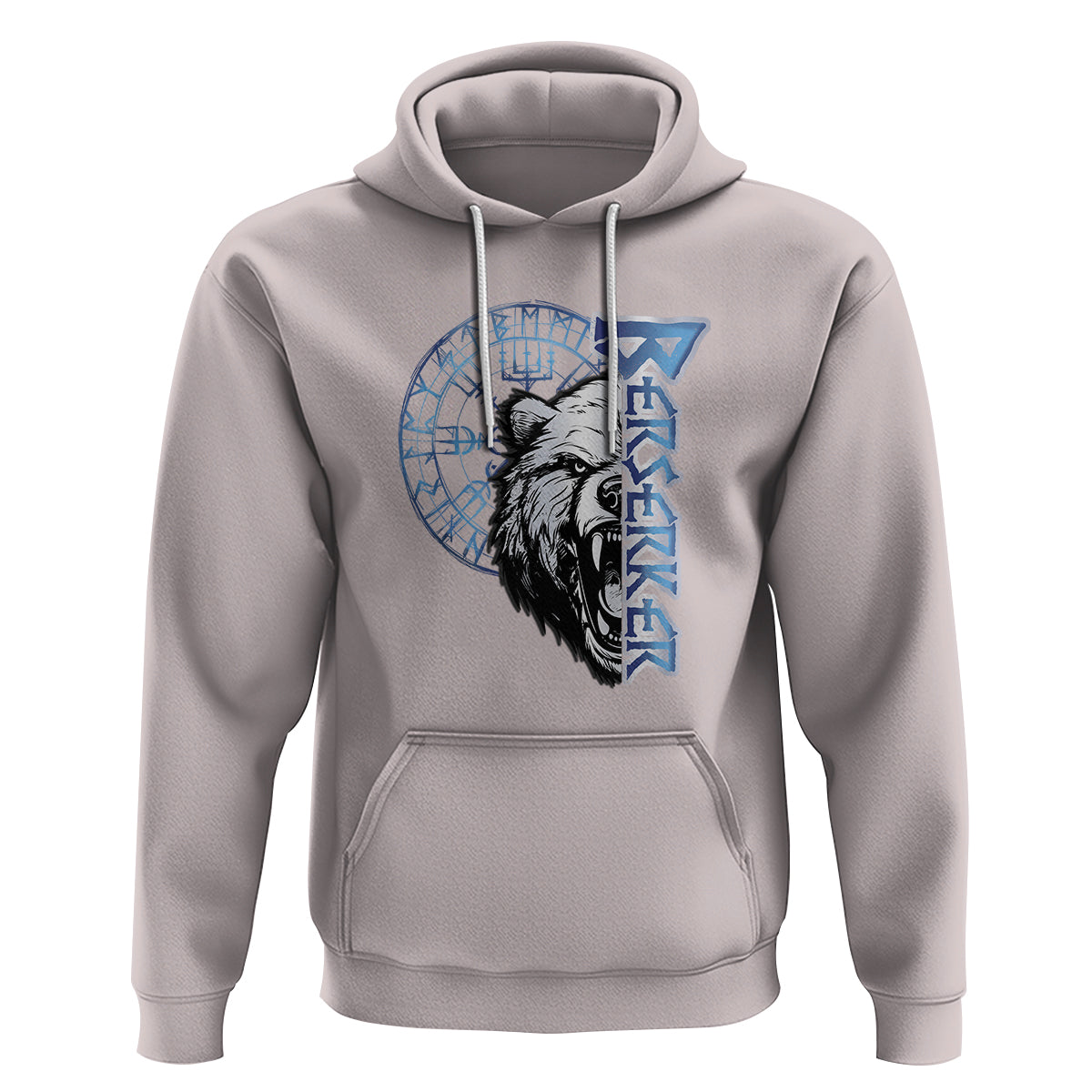 Viking Hoodie Berserk Bear Warrior Odin Norse Mythology - Wonder Print Shop