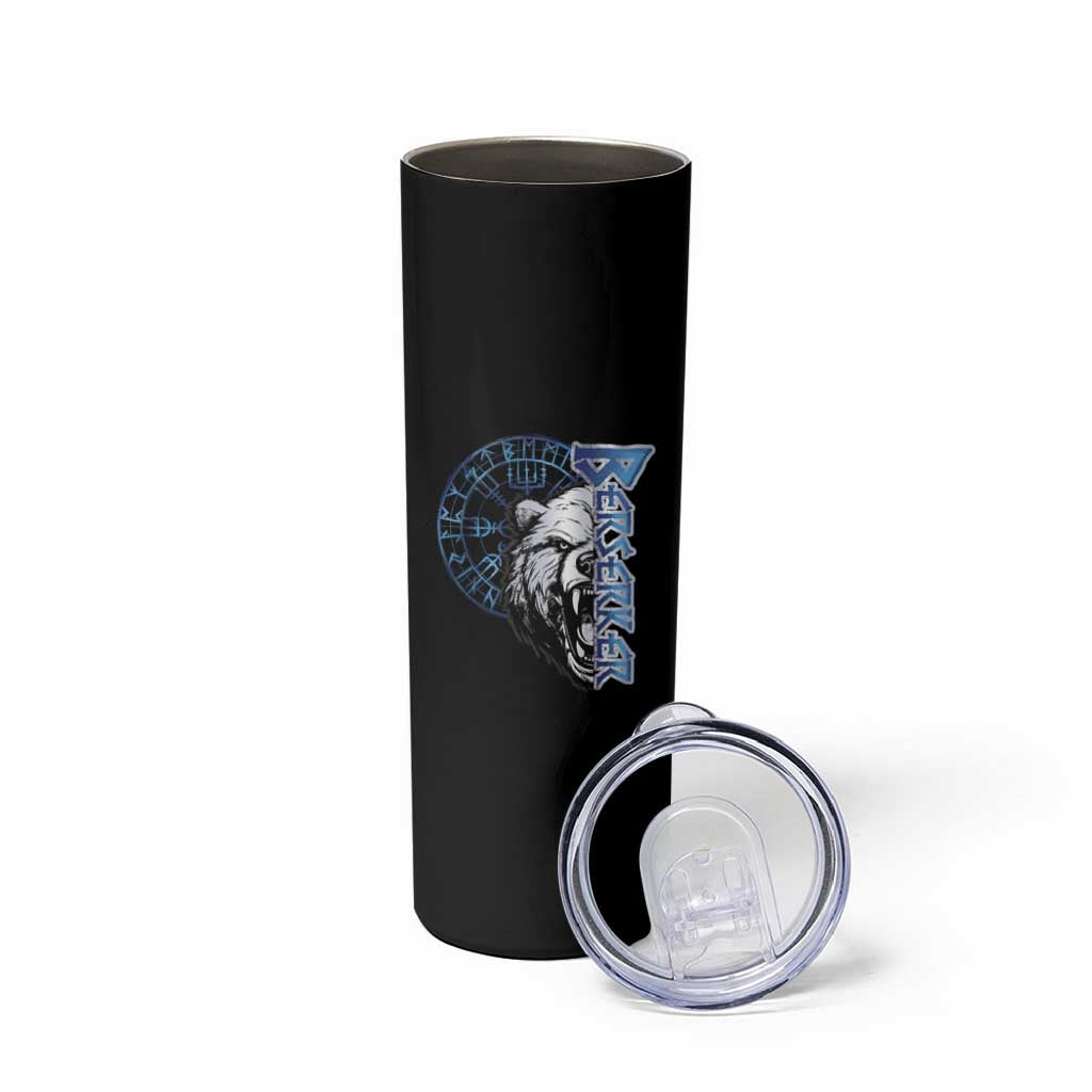 Viking Skinny Tumbler Berserk Bear Warrior Odin Norse Mythology