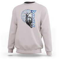 Viking Sweatshirt Berserk Bear Warrior Odin Norse Mythology - Wonder Print Shop