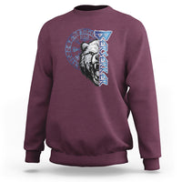 Viking Sweatshirt Berserk Bear Warrior Odin Norse Mythology - Wonder Print Shop
