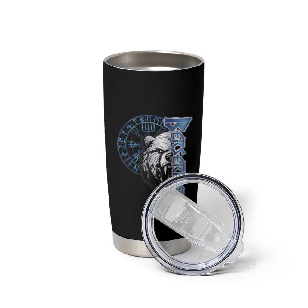 Viking Tumbler Cup Berserk Bear Warrior Odin Norse Mythology