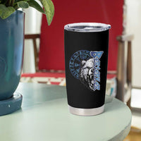 Viking Tumbler Cup Berserk Bear Warrior Odin Norse Mythology