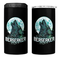 Viking 4 in 1 Can Cooler Tumbler Berserk Wolf Warrior Odin Norse Mythology