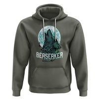 Viking Hoodie Berserk Wolf Warrior Odin Norse Mythology - Wonder Print Shop