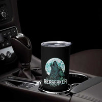 Viking Tumbler Cup Berserk Wolf Warrior Odin Norse Mythology