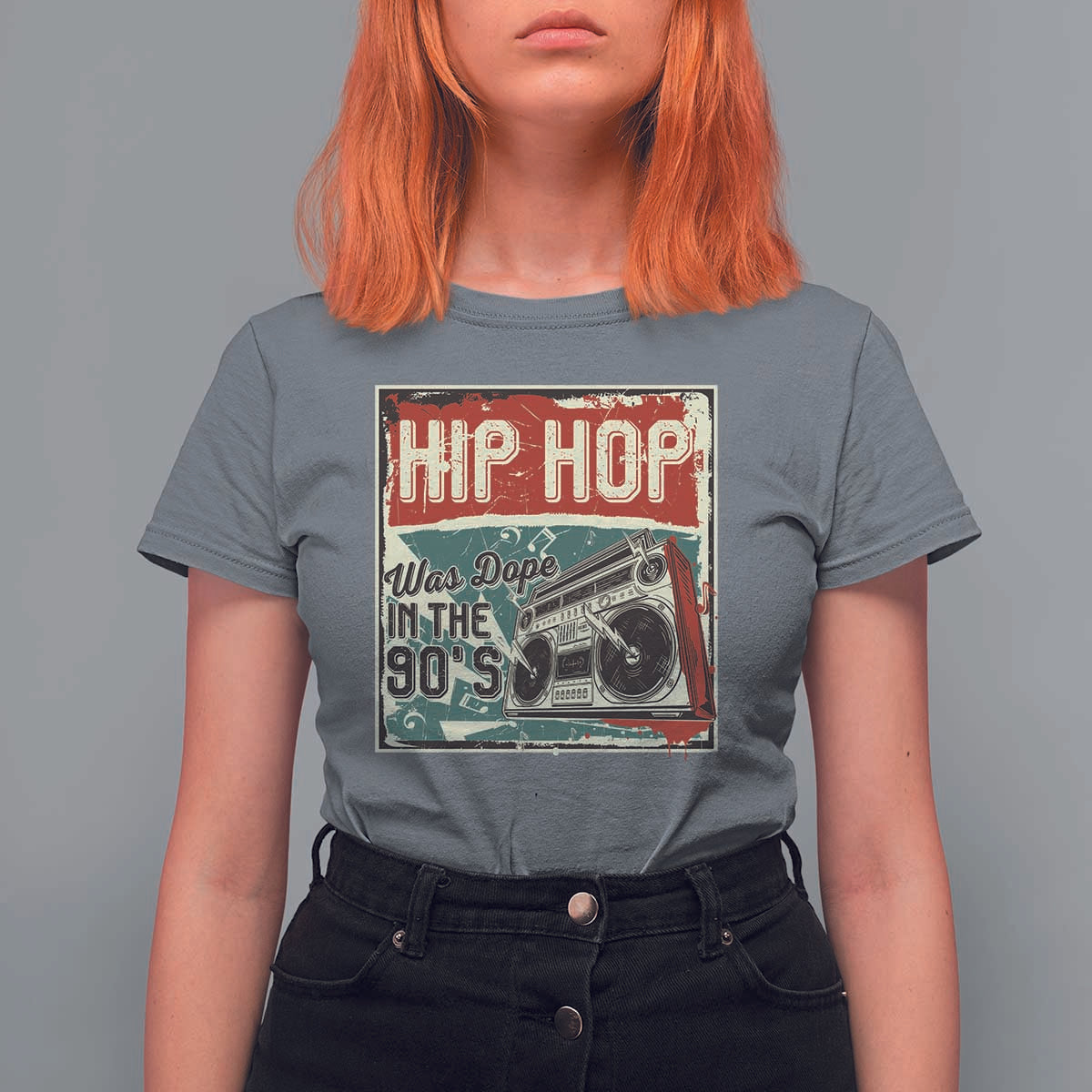 Hip Hop Was Dope In The 90's T Shirt For Women - Wonder Print Shop