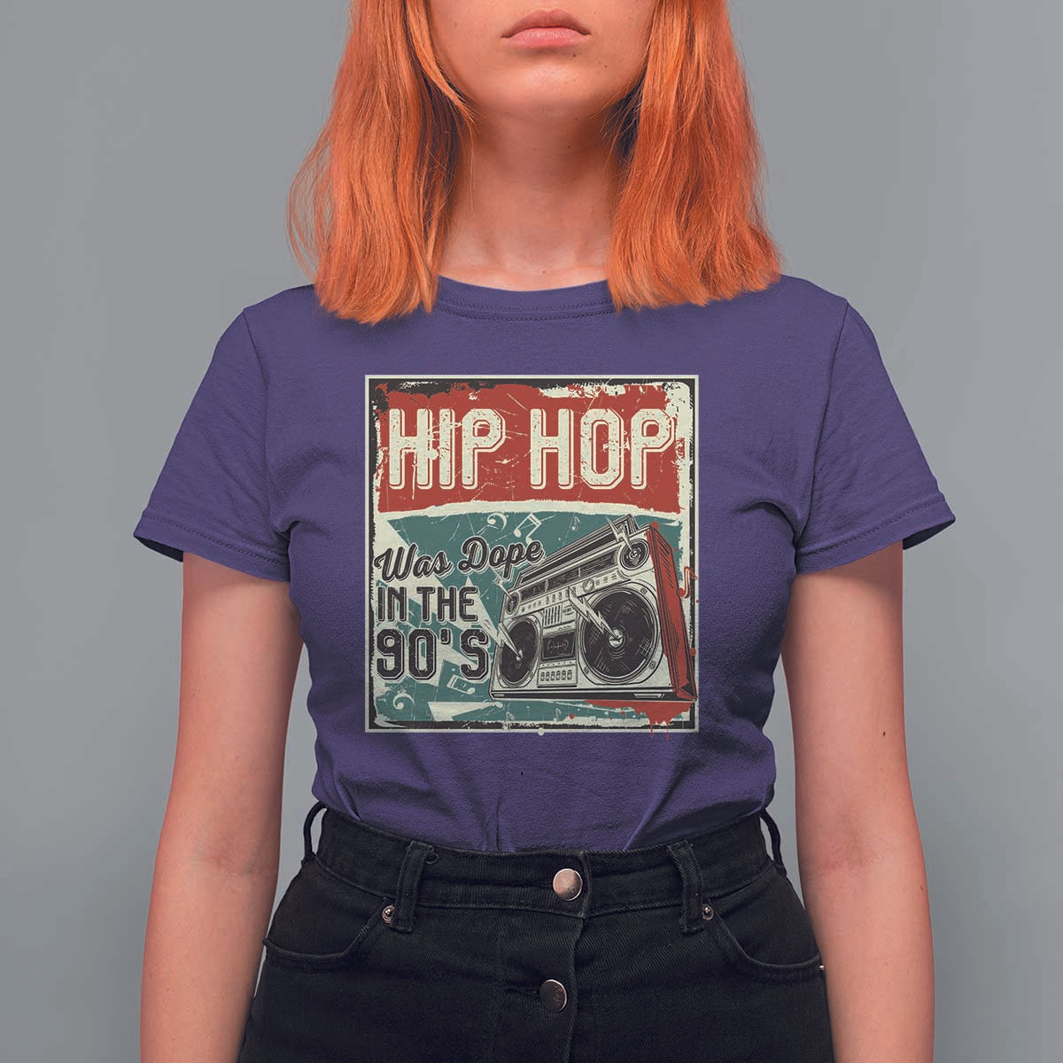 Hip Hop Was Dope In The 90's T Shirt For Women - Wonder Print Shop