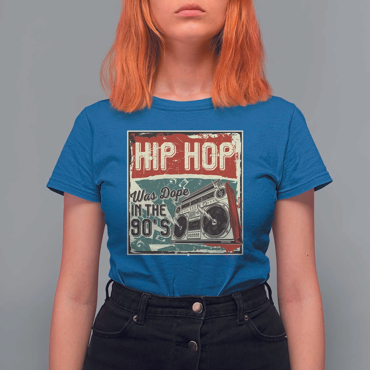 Hip Hop Was Dope In The 90's T Shirt For Women - Wonder Print Shop