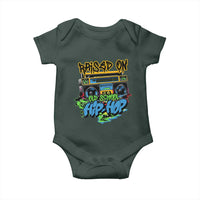 Raised On Old School Hiphop Baby Onesie