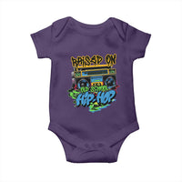 Raised On Old School Hiphop Baby Onesie