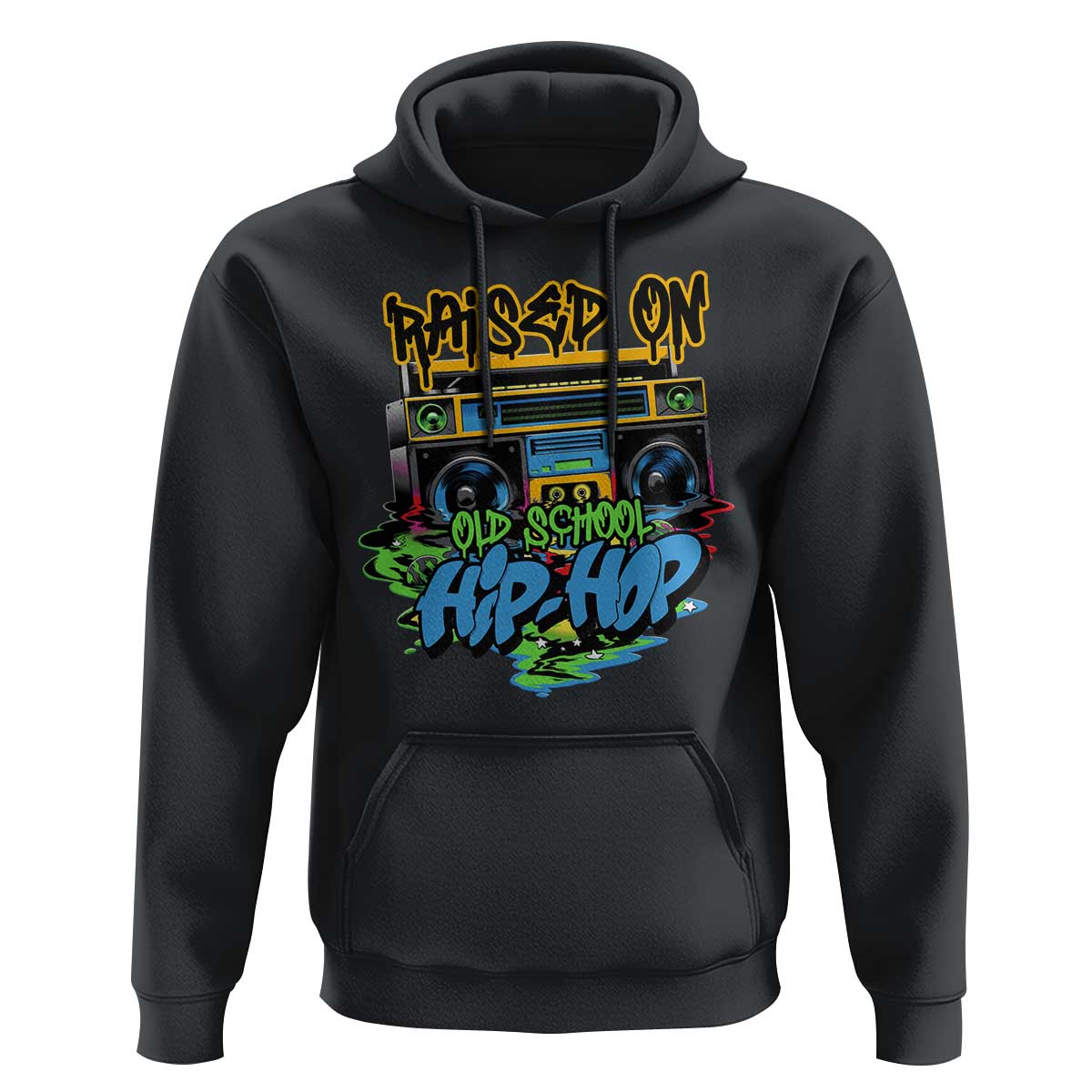 Raised On Old School Hiphop Hoodie