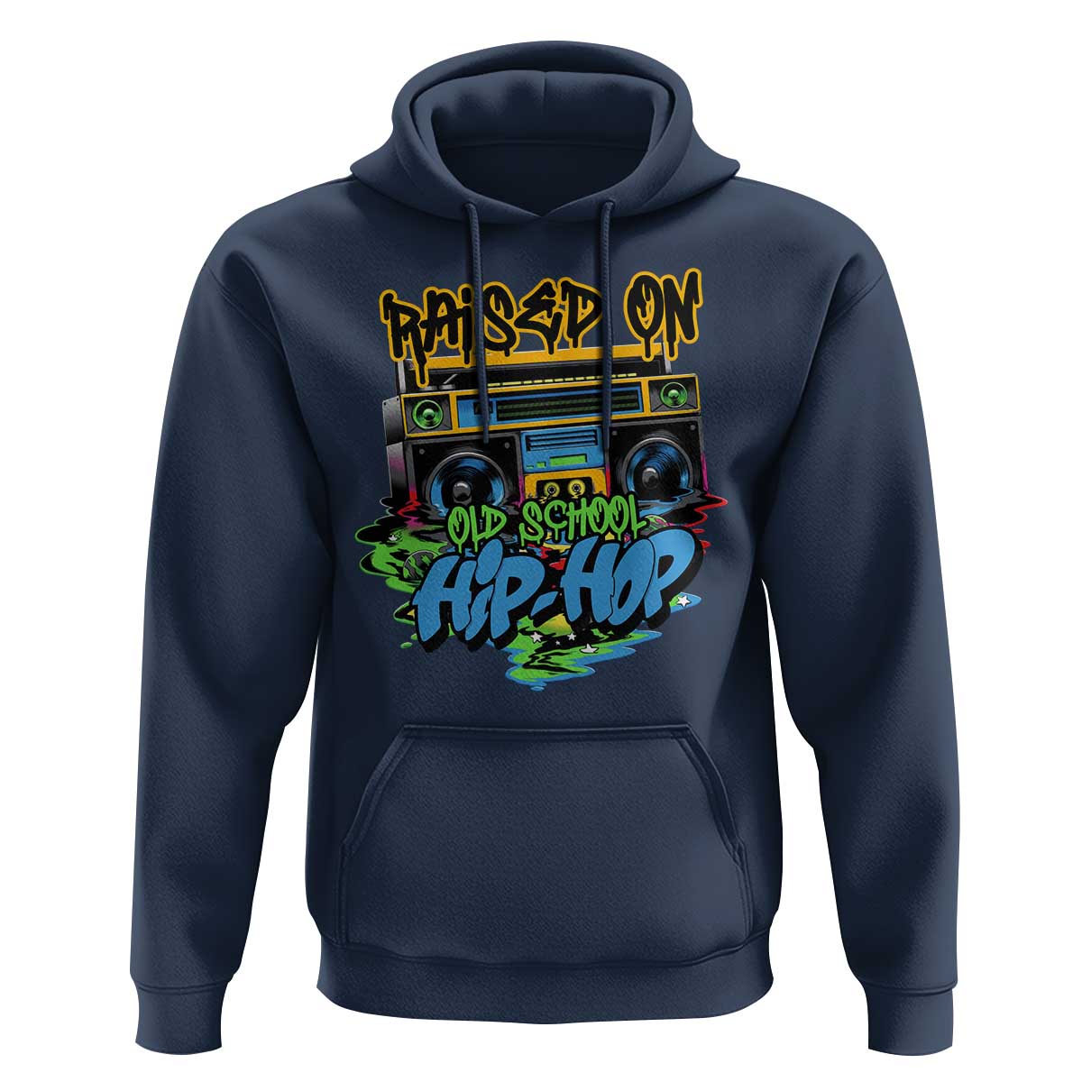 Raised On Old School Hiphop Hoodie