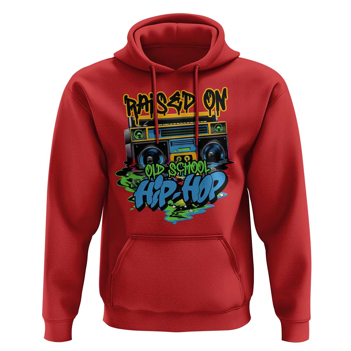 Raised On Old School Hiphop Hoodie