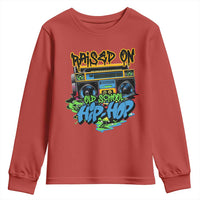 Raised On Old School Hiphop Youth Sweatshirt