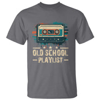 Old School Playlist T Shirt Retro Cassette Hip Hop Lover - Wonder Print Shop