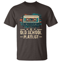 Old School Playlist T Shirt Retro Cassette Hip Hop Lover - Wonder Print Shop