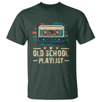 Old School Playlist T Shirt Retro Cassette Hip Hop Lover - Wonder Print Shop