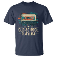 Old School Playlist T Shirt Retro Cassette Hip Hop Lover - Wonder Print Shop