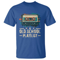 Old School Playlist T Shirt Retro Cassette Hip Hop Lover - Wonder Print Shop