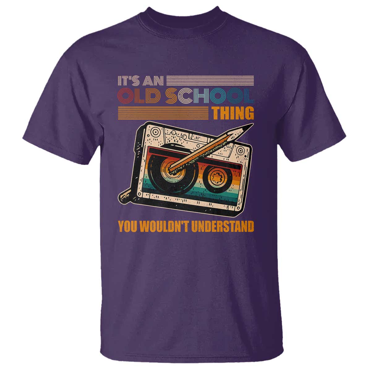 Hip Hop Old School T Shirt Its An Old School Thing You Wouldnt Understand Retro - Wonder Print Shop
