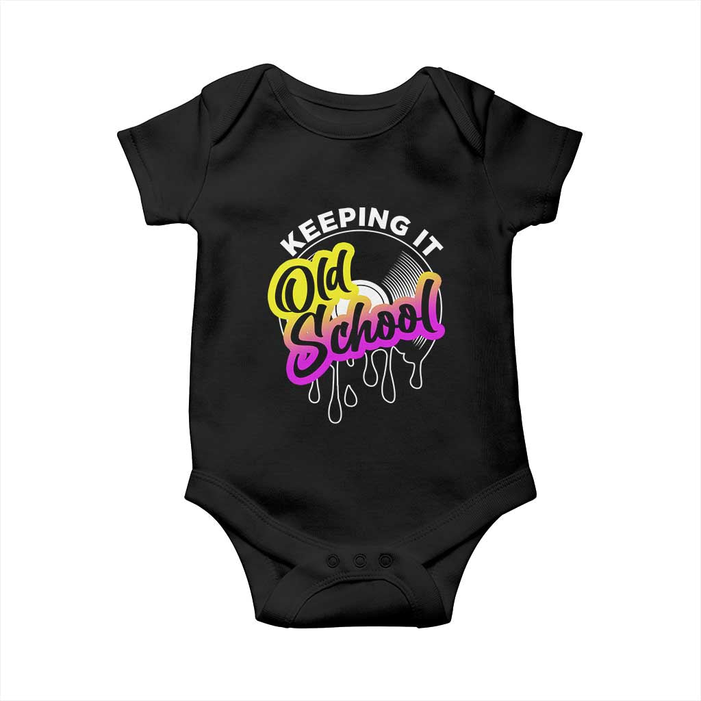 Hip Hop Keeping It Old School Baby Onesie