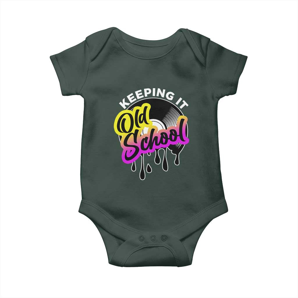 Hip Hop Keeping It Old School Baby Onesie