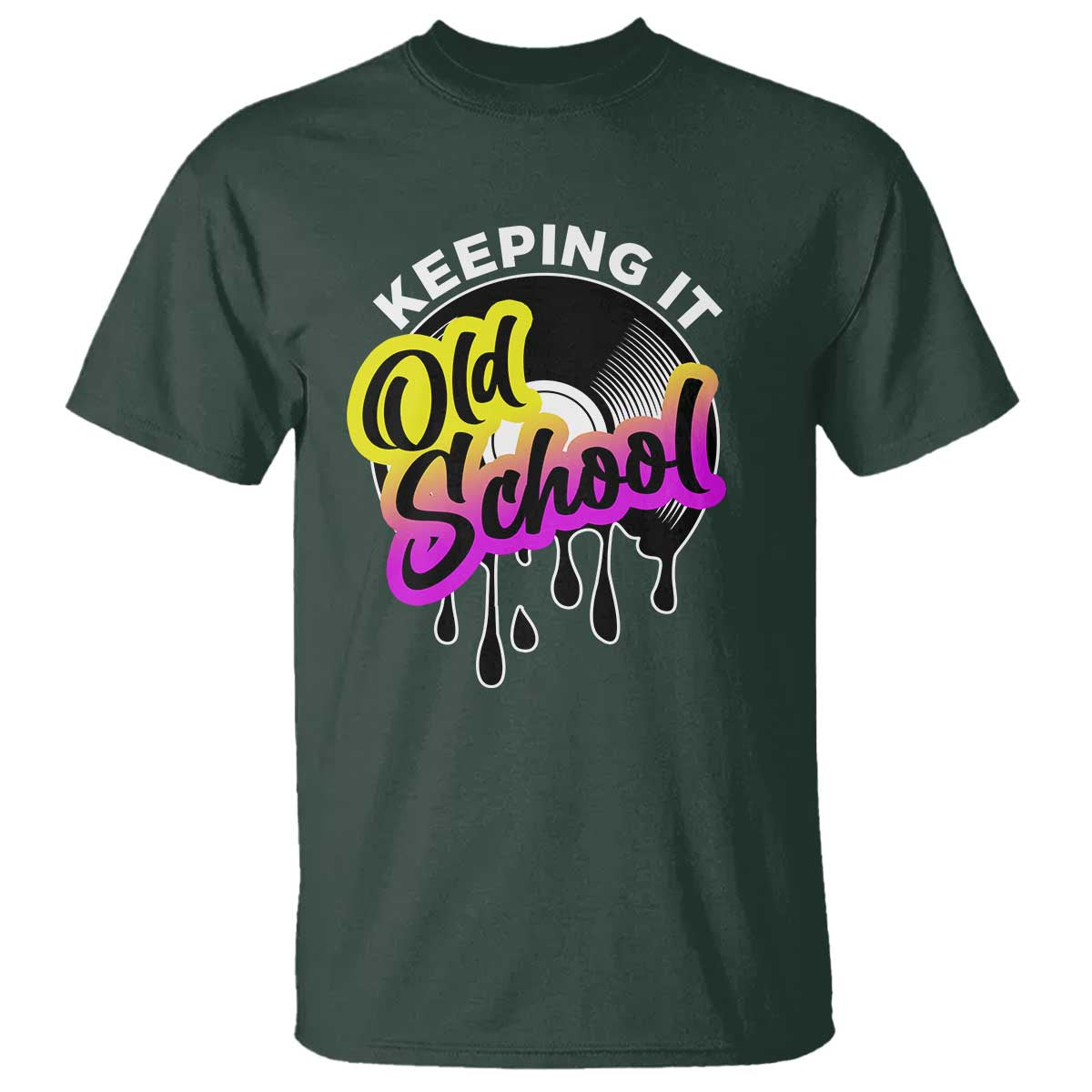 Hip Hop Keeping It Old School T Shirt - Wonder Print Shop