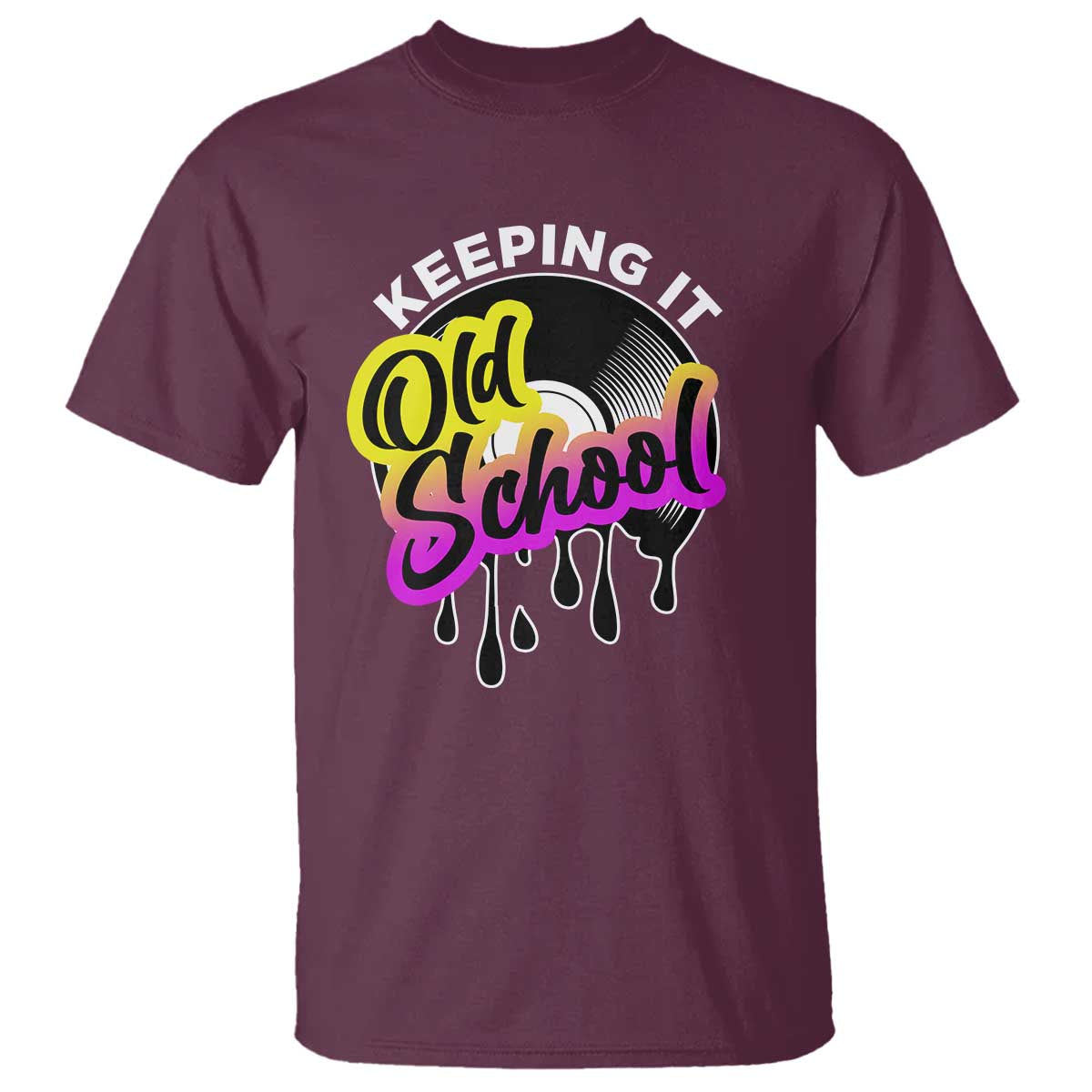 Hip Hop Keeping It Old School T Shirt - Wonder Print Shop