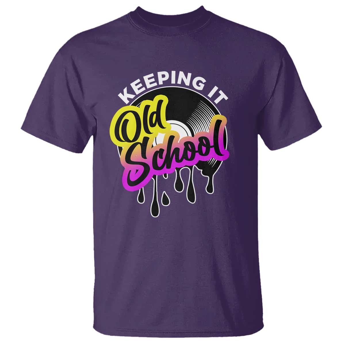 Hip Hop Keeping It Old School T Shirt - Wonder Print Shop