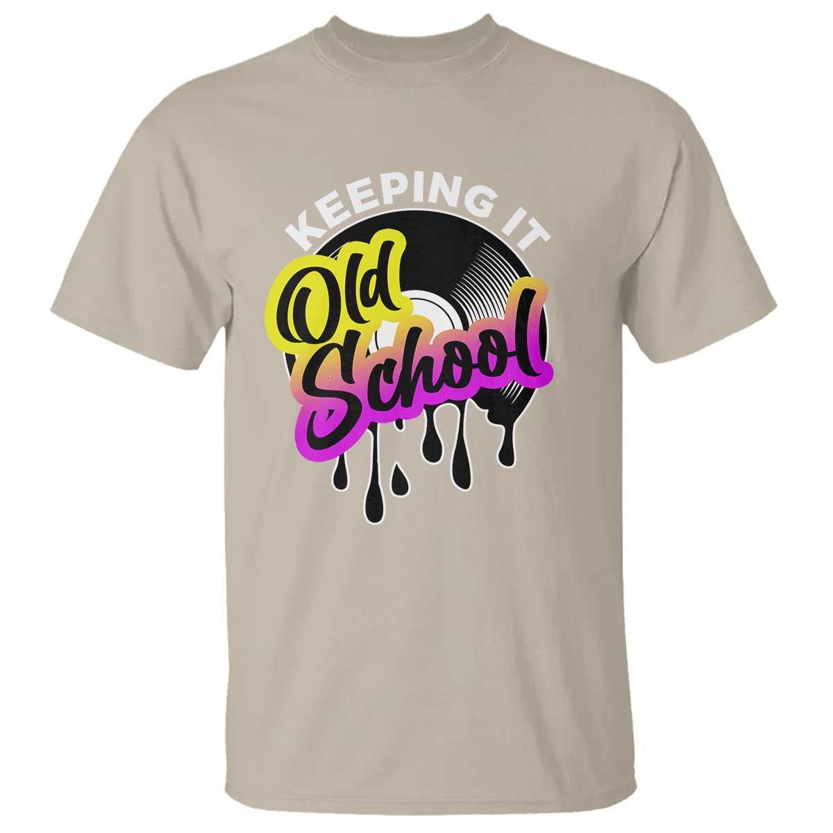 Hip Hop Keeping It Old School T Shirt - Wonder Print Shop