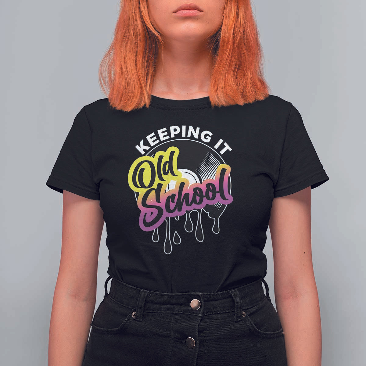 Hip Hop Keeping It Old School T Shirt For Women - Wonder Print Shop