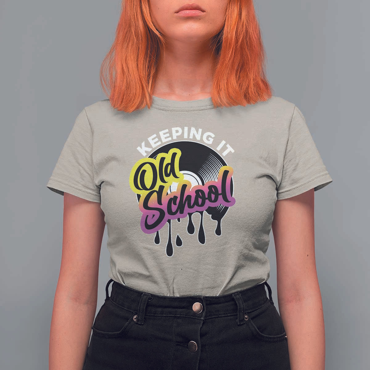 Hip Hop Keeping It Old School T Shirt For Women - Wonder Print Shop