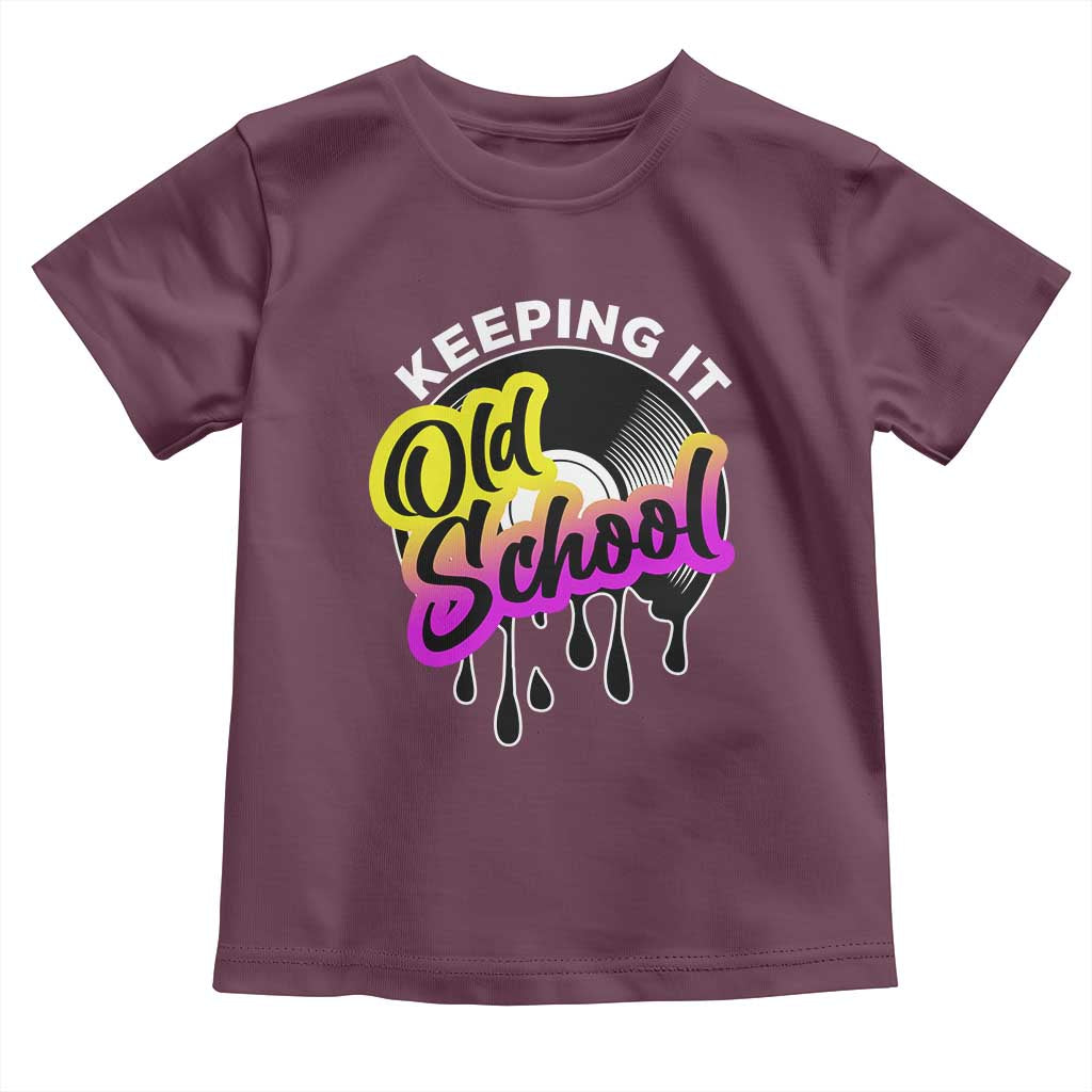Hip Hop Keeping It Old School Toddler T Shirt