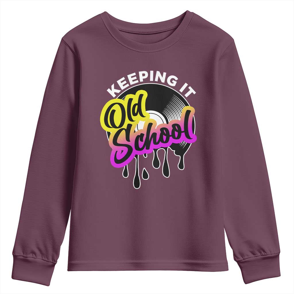 Hip Hop Keeping It Old School Youth Sweatshirt