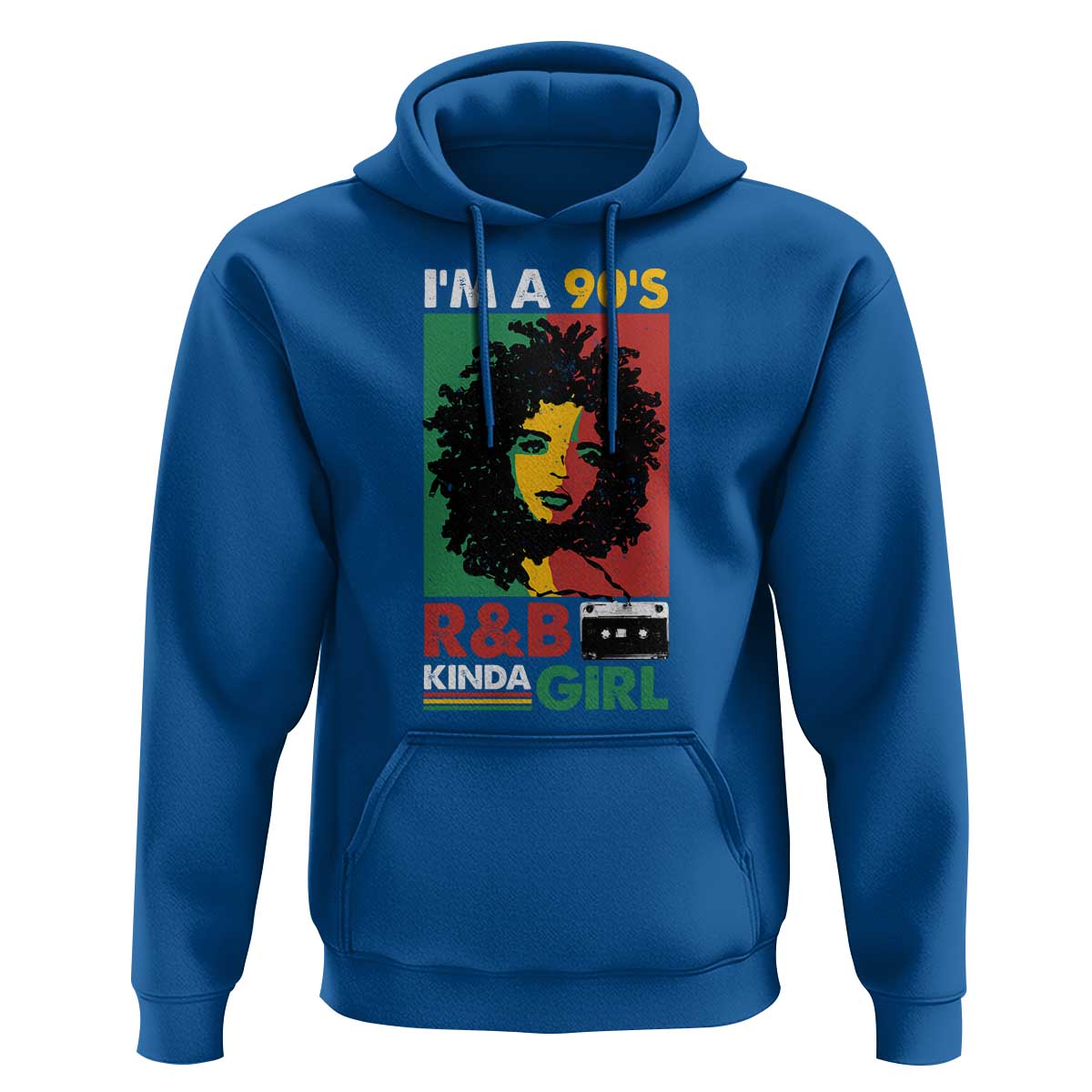 Hip Hop RnB Hoodie I'm A 90's R&B Kinda Girl Retro Cassettle
