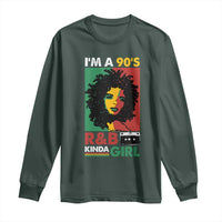 Hip Hop RnB Long Sleeve Shirt I'm A 90's R&B Kinda Girl Retro Cassettle