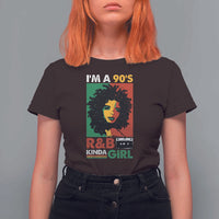 Hip Hop RnB T Shirt For Women I'm A 90's R&B Kinda Girl Retro Cassettle - Wonder Print Shop