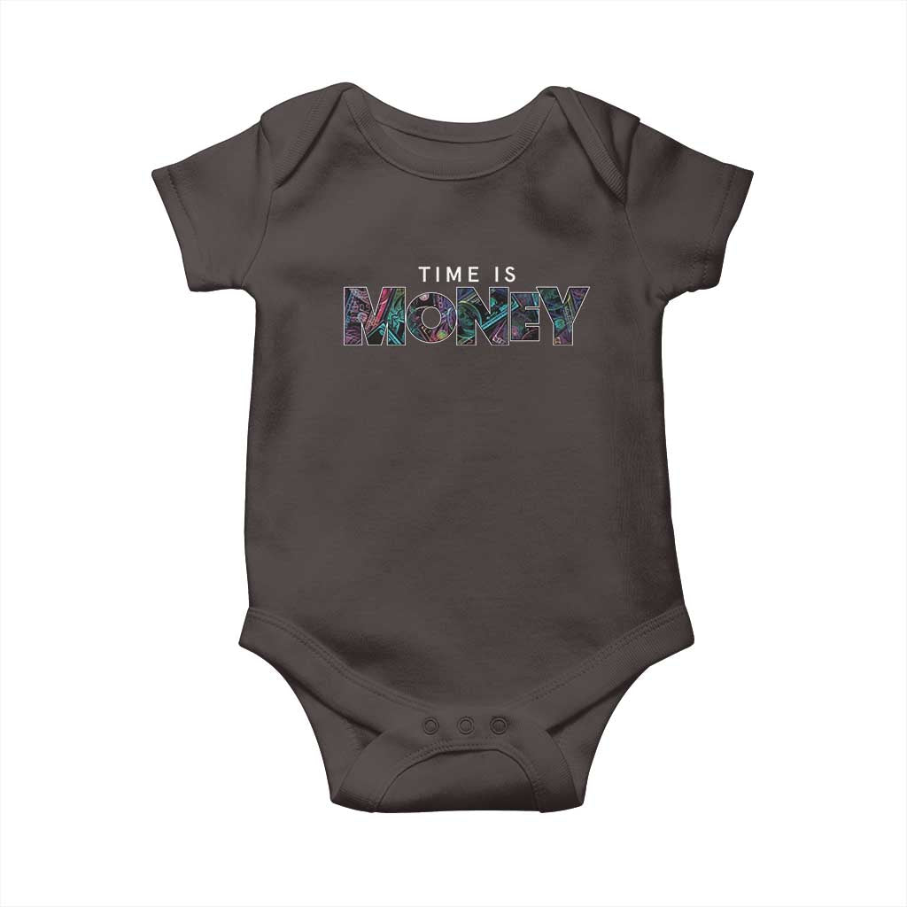 Time Is Money Baby Onesie