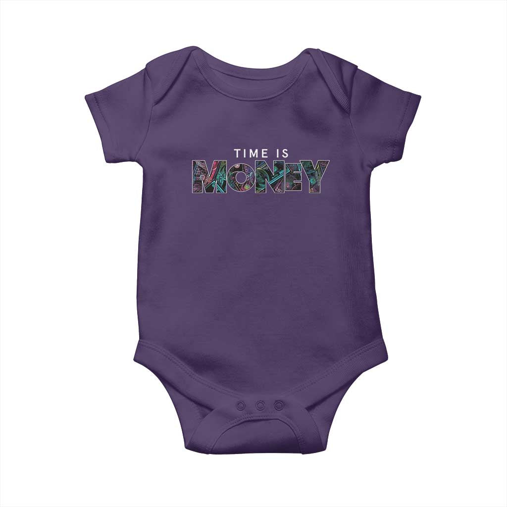 Time Is Money Baby Onesie