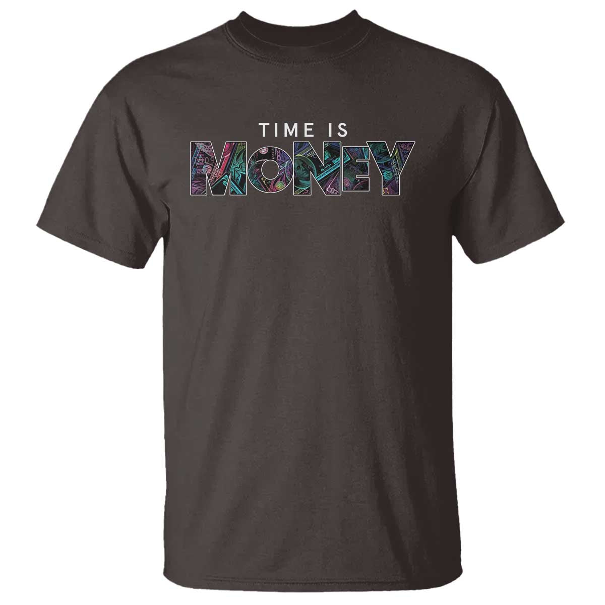 Time Is Money T Shirt - Wonder Print Shop