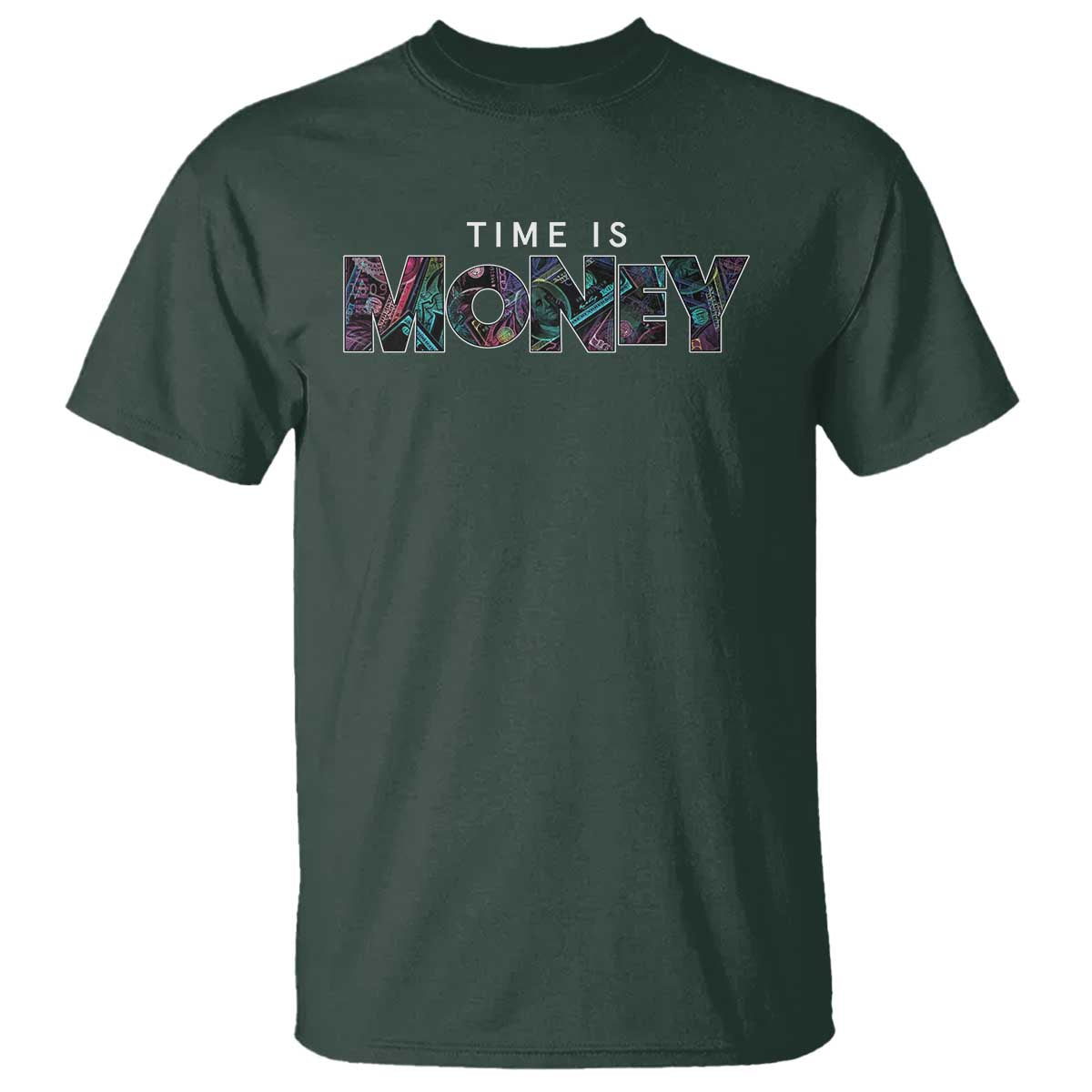 Time Is Money T Shirt - Wonder Print Shop