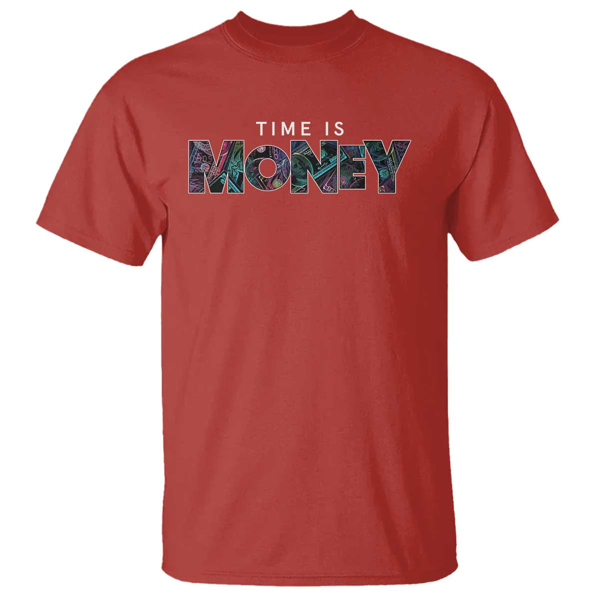 Time Is Money T Shirt - Wonder Print Shop