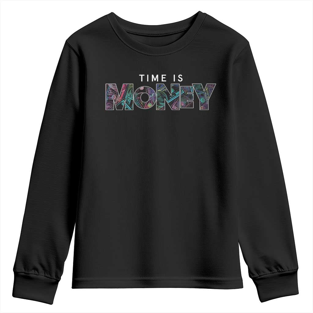 Time Is Money Youth Sweatshirt