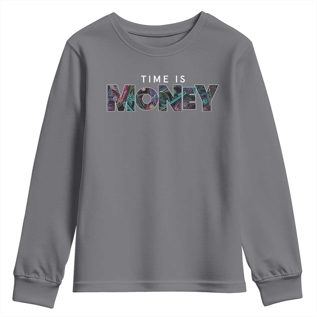 Time Is Money Youth Sweatshirt