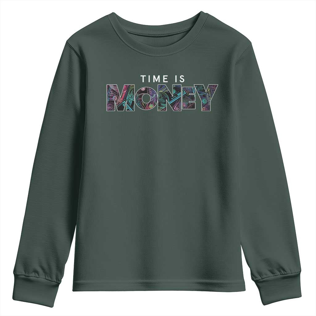 Time Is Money Youth Sweatshirt
