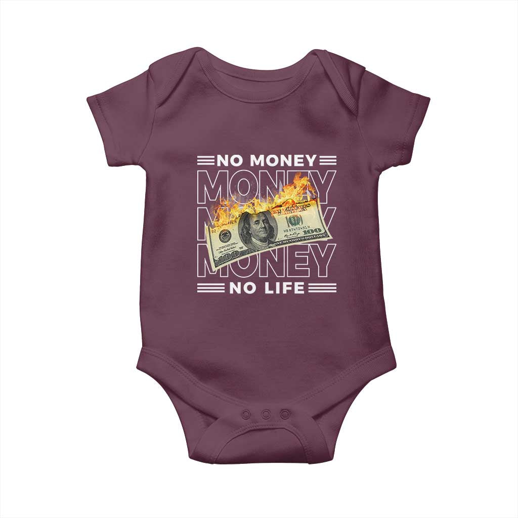 No Money No Life Baby Onesie