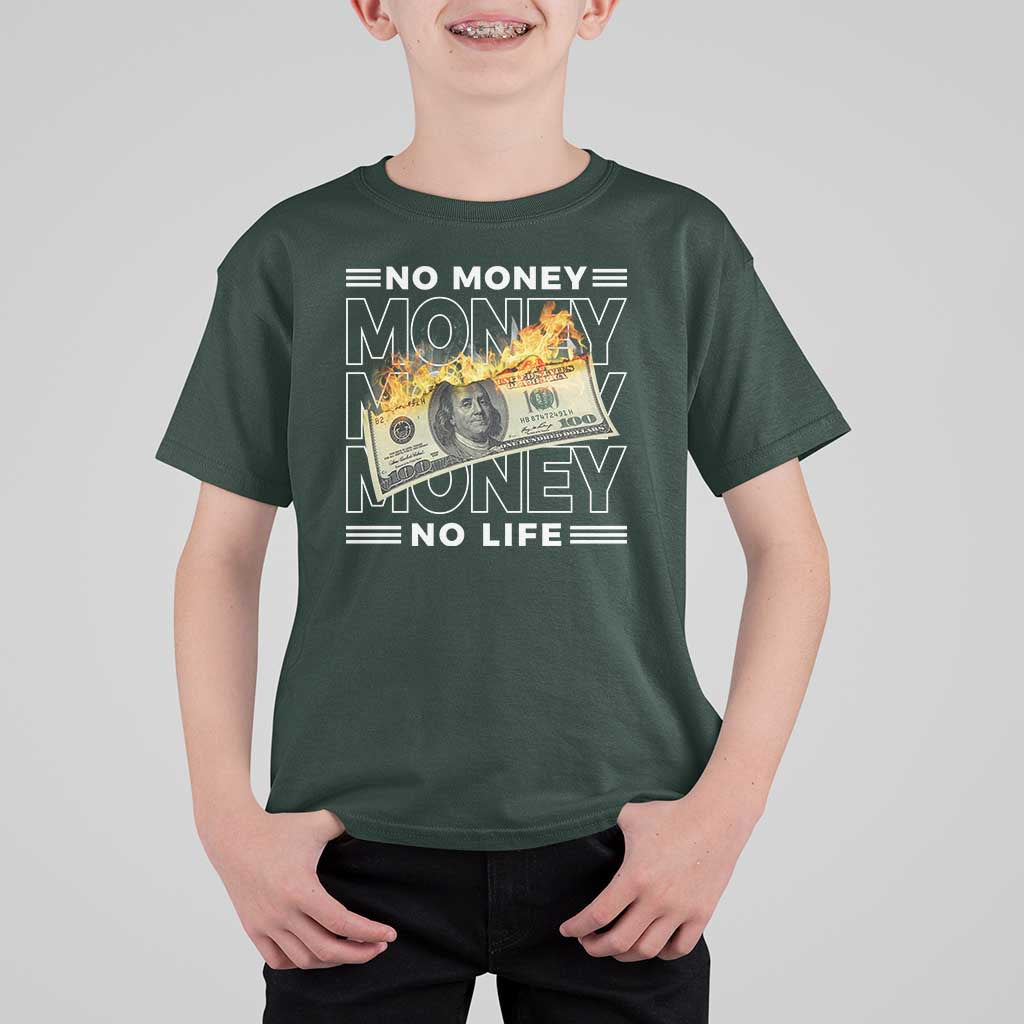 No Money No Life T Shirt For Kid