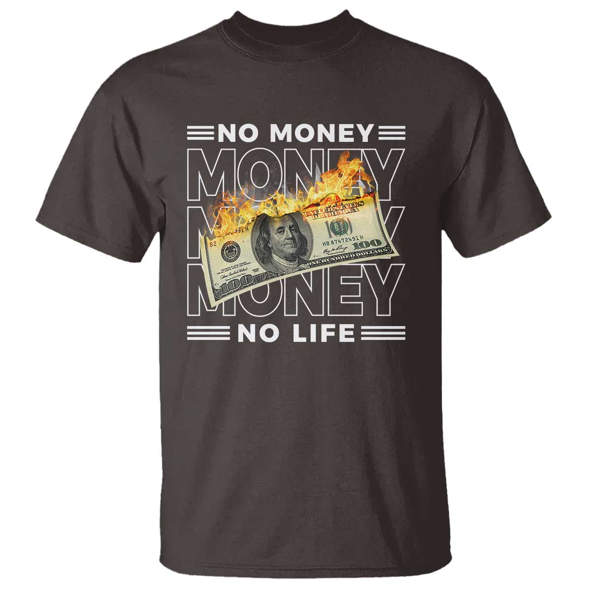 No Money No Life T Shirt - Wonder Print Shop