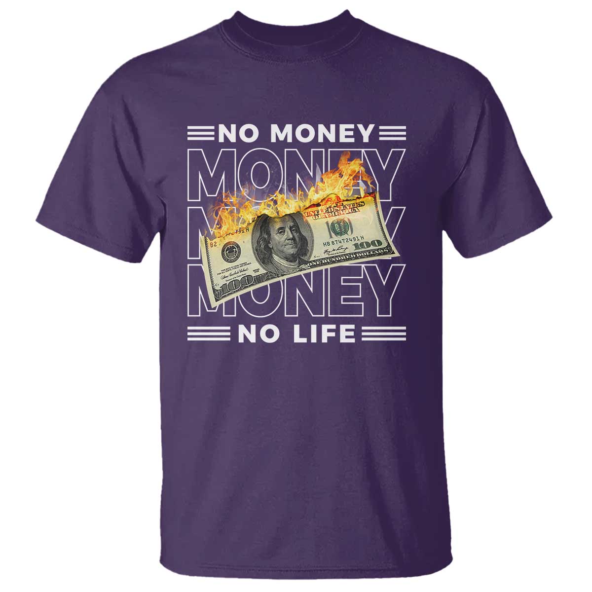 No Money No Life T Shirt - Wonder Print Shop