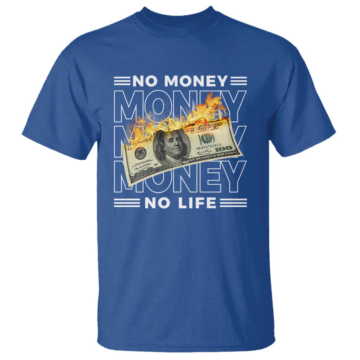 No Money No Life T Shirt - Wonder Print Shop